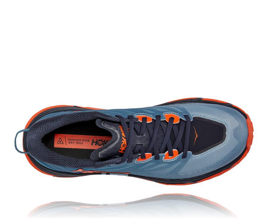 Hoka One One Trail Schoenen Heren - Mafate Speed 3 - Blauw - NJ8527409